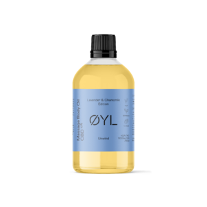 Organic CBD Massage Oil<br>Lavander & Chamomile - 100ml