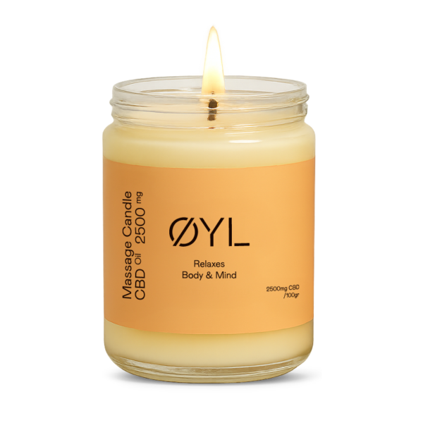 Massage candle - CBD Full Spectrum 2500mg - 100g